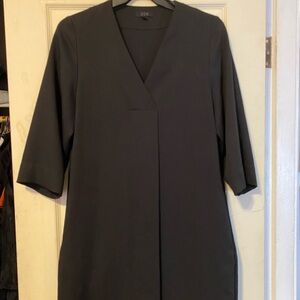 COS Black V-Neck Tunic